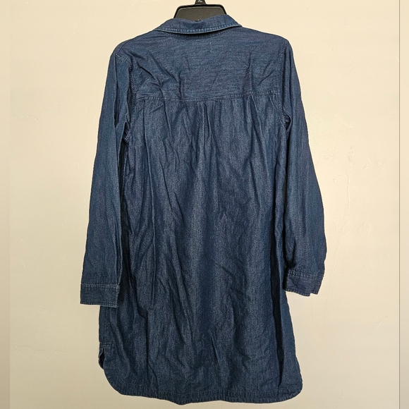 Chambray denim tunic dress by Old Navy in size L 100% cotton - Picture 4 of 4